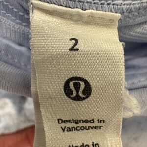 lululemon athletica Light Blue Women’s Shorts